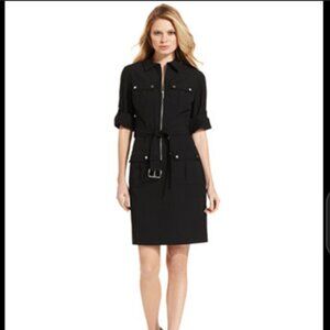 MICHAEL Michael Kors Utility Shirtdress SIZE XS